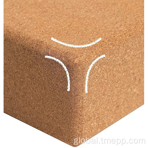Cork Yoga Brick Custom Cork Yoga Block With Logo Manufactory